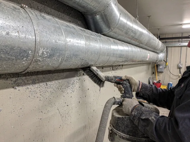 Industrial Dryer Vent Cleaning in Maynard