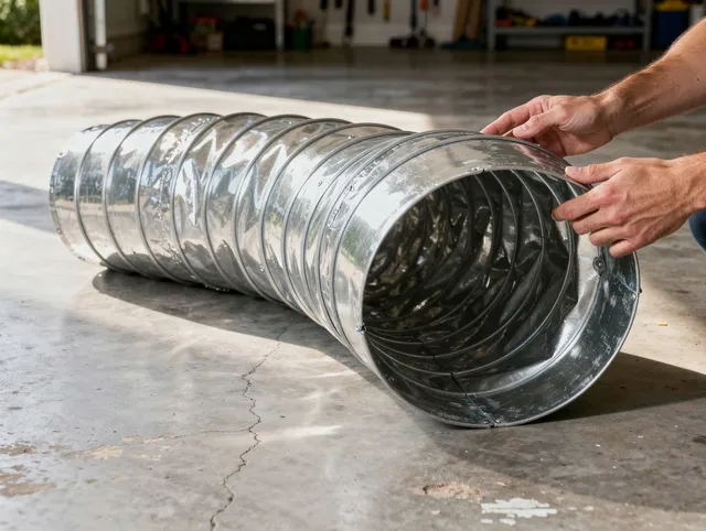 Maynard Dryer Vent Cleaning specialist using advanced equipment for thorough duct cleaning in Maynard