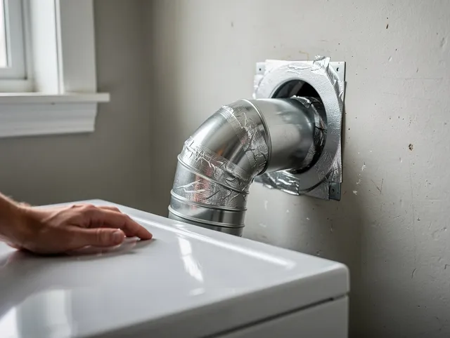 Maynard Dryer Vent Cleaning expert performing professional dryer vent repair and installation in Maynard