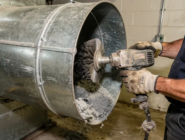 Industrial-grade dryer vent cleaning by Maynard Dryer Vent Cleaning in Maynard